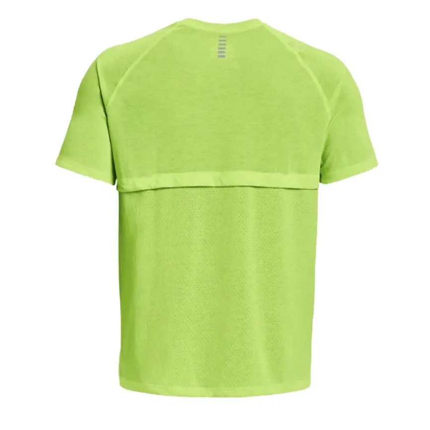 Under Armour Streaker T Shirt - Neon Volt