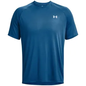 Under Armour Tech Reflective T Shirt - Cyan Blue