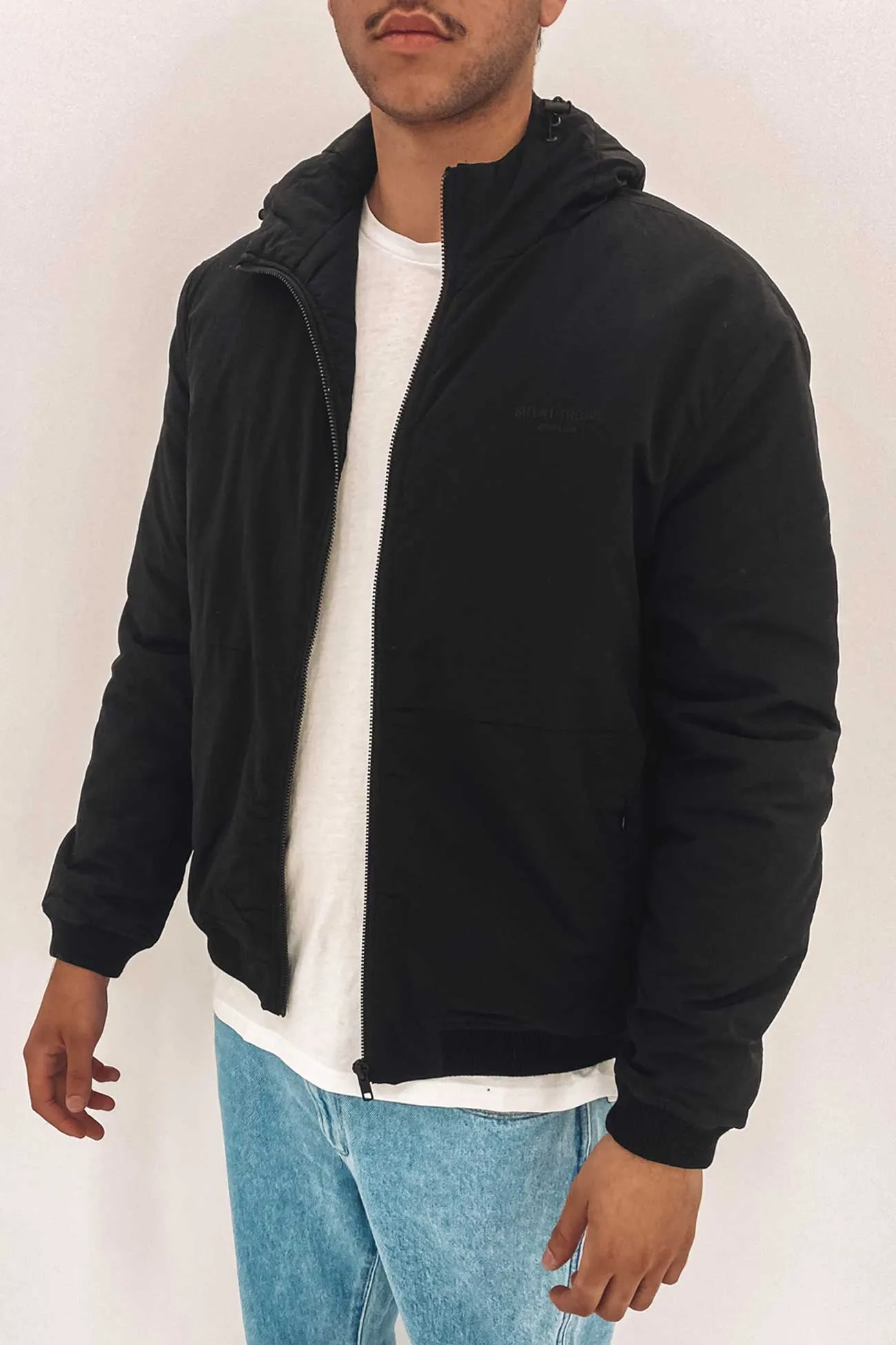 Unsound Hooded Bomber Black