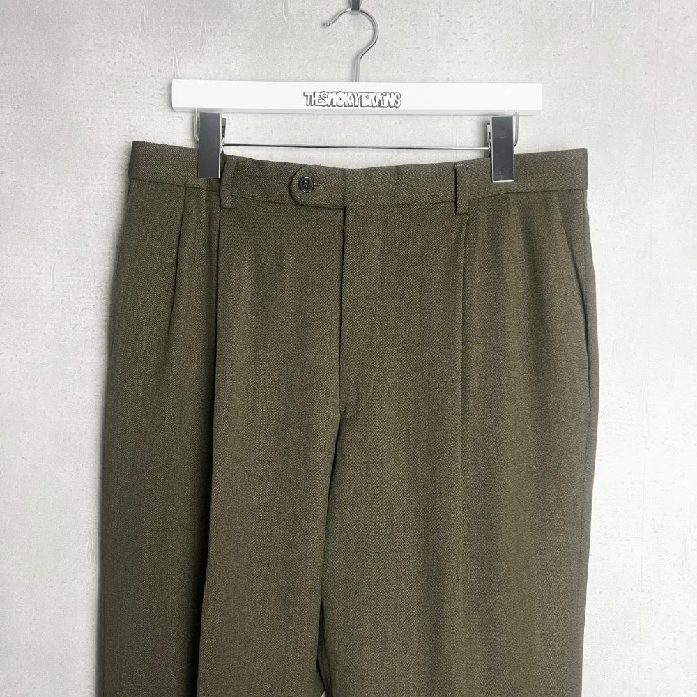 USA製 *Joseph Abboud*/ WOOL SLACKS PANTS / W36