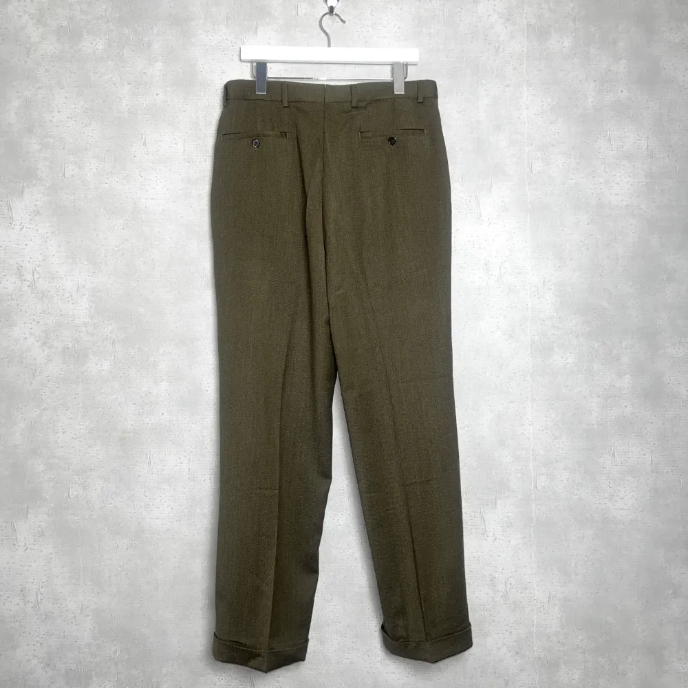 USA製 *Joseph Abboud*/ WOOL SLACKS PANTS / W36