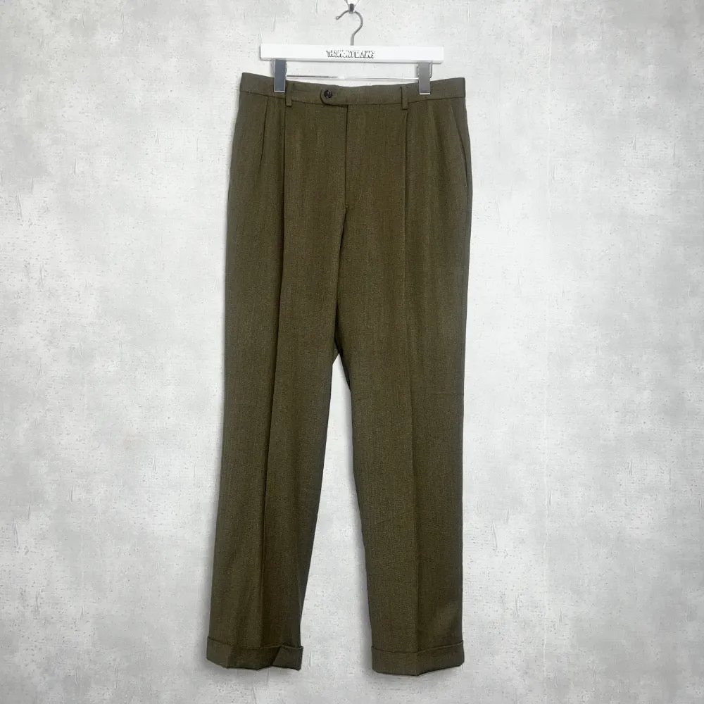 USA製 *Joseph Abboud*/ WOOL SLACKS PANTS / W36