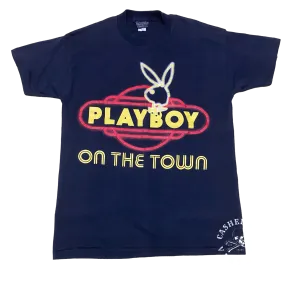 Vintage 1980's Playboy 'On The Town' Tee Size: L