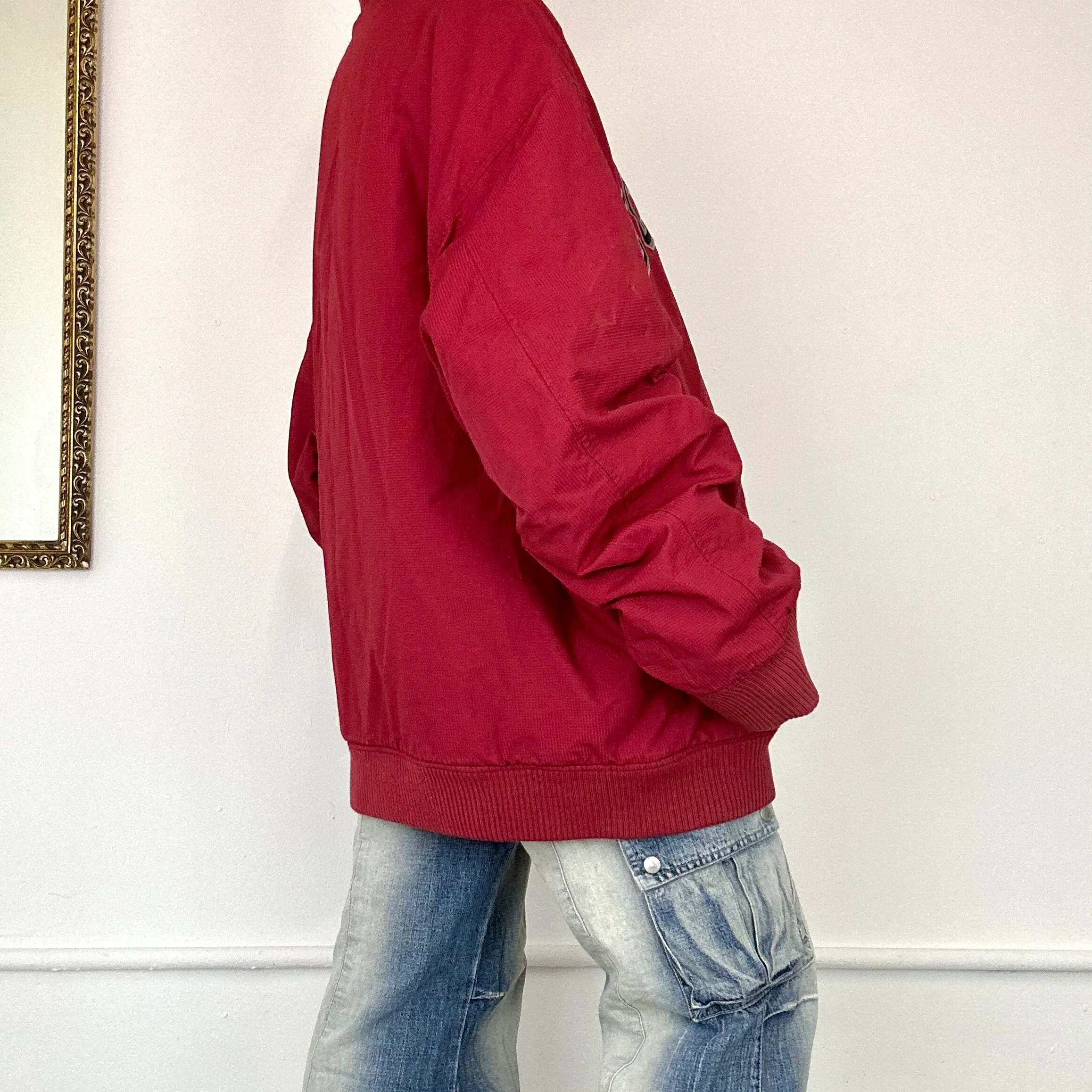 vintage eckō bomber jacket