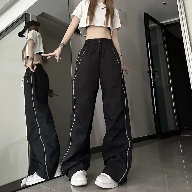 Women Baggy Parachute Streetwear Harajuku Casual Jogger Pants