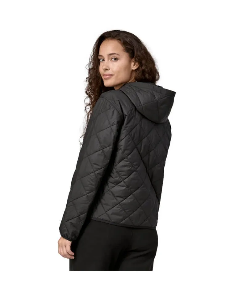 Women's Diamond Quilted Bomber Hoody