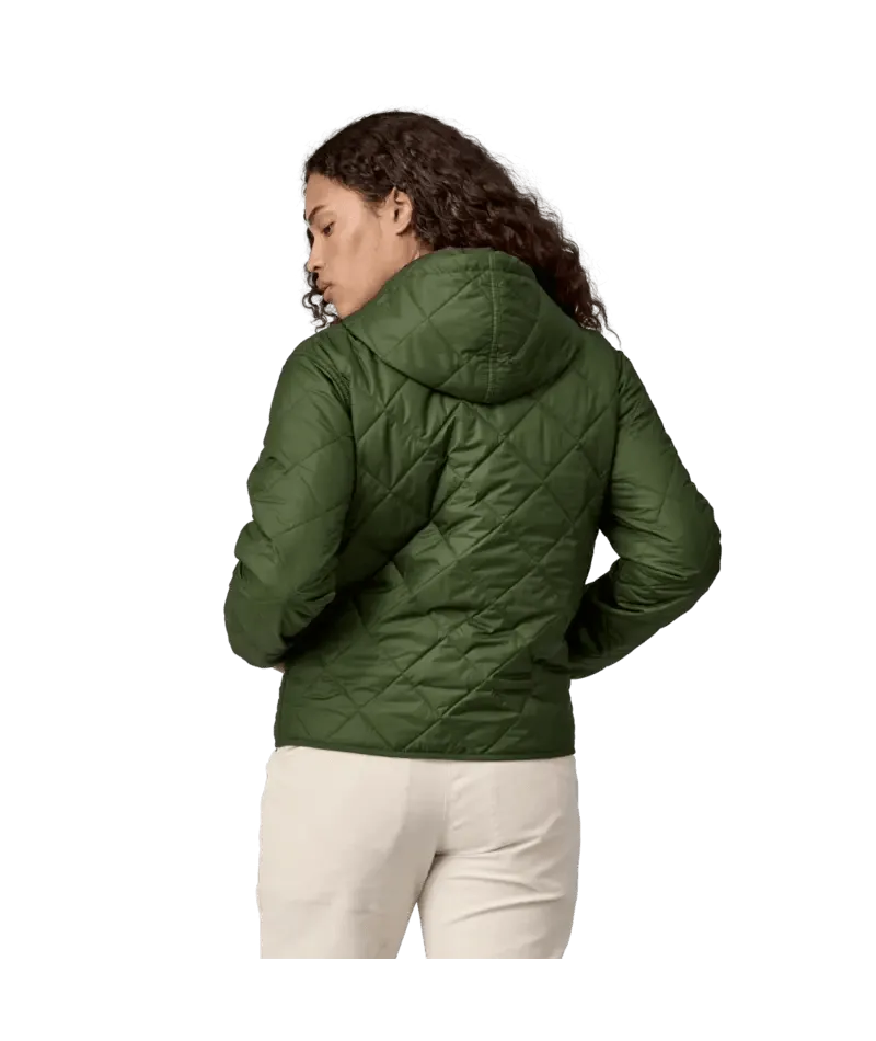 Women's Diamond Quilted Bomber Hoody