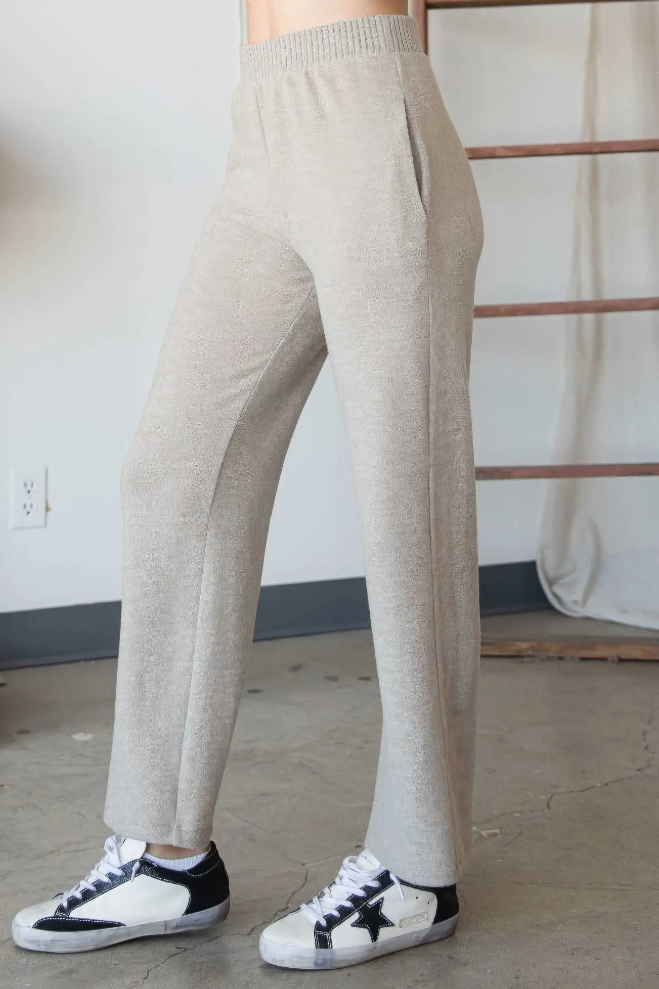 Women's Minimal And Casual Trainer Pants