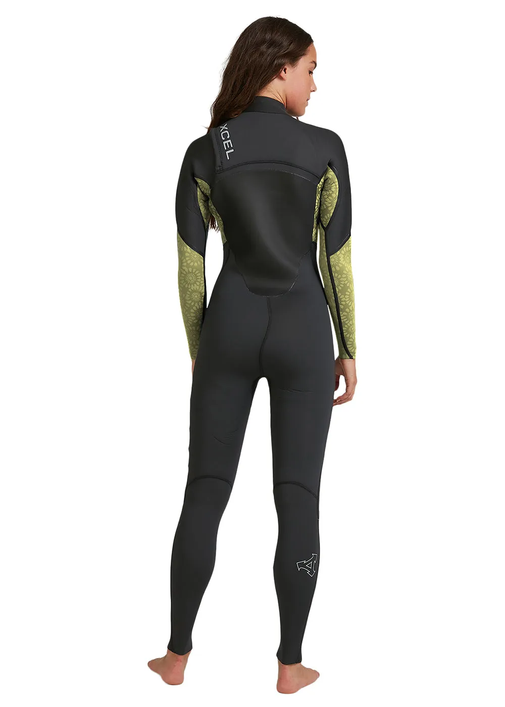 Xcel Womens Axis X 3/2mm Chest Zip Steamer Wetsuit