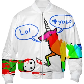 #YOLO Bomber Jacket